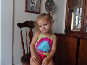 She said "put me on the timeout chair because I want to be mad." Okay.