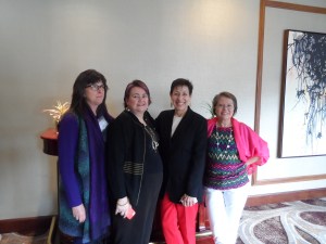 Denise, Fern, Sarah, Me