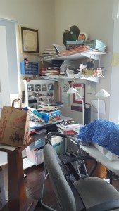 Good Grief! And THIS is organized.